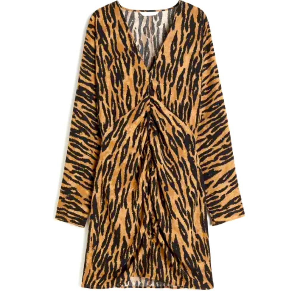 H&M zebra dress/ Size L